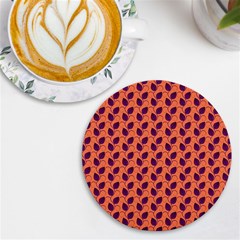 Leafs Uv Print Round Tile Coaster