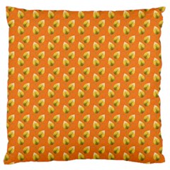 Leafs Large Flano Cushion Case (One Side)