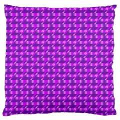 Digital Illusion Large Flano Cushion Case (two Sides) by Sparkle