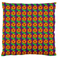 Floral Large Cushion Case (one Side) by Sparkle