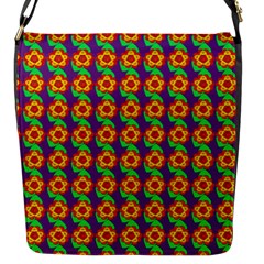 Floral Flap Closure Messenger Bag (s) by Sparkle