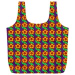 Floral Full Print Recycle Bag (XXL) Front