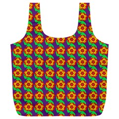 Floral Full Print Recycle Bag (xxxl) by Sparkle