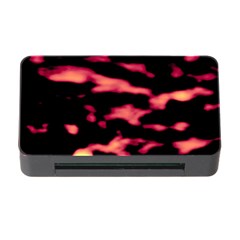 Red Waves Flow Series 5 Memory Card Reader With Cf by DimitriosArt