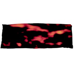 Red Waves Flow Series 5 Body Pillow Case (dakimakura) by DimitriosArt