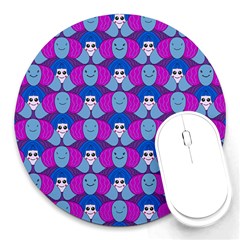 Abstract Round Mousepads by SychEva