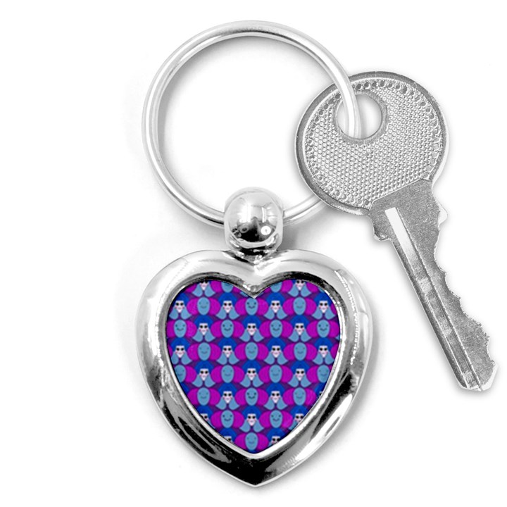 Abstract Key Chain (Heart)