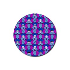 Abstract Rubber Coaster (round) by SychEva