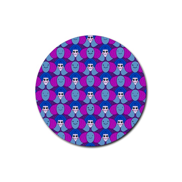 Abstract Rubber Coaster (Round)