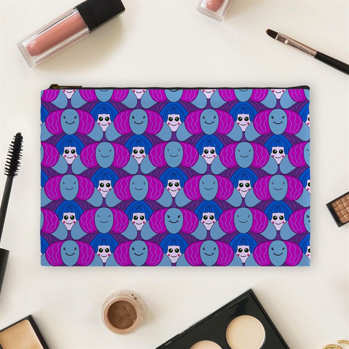 Abstract Cosmetic Bag (Large)