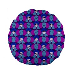 Abstract Standard 15  Premium Flano Round Cushions by SychEva