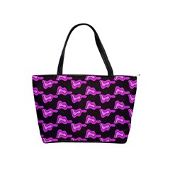 Abstract Waves Classic Shoulder Handbag by SychEva