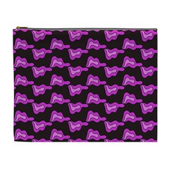 Abstract Waves Cosmetic Bag (xl) by SychEva