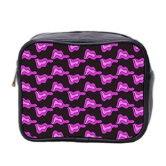 Abstract Waves Mini Toiletries Bag (two Sides) by SychEva