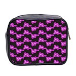 Abstract Waves Mini Toiletries Bag (Two Sides) Back