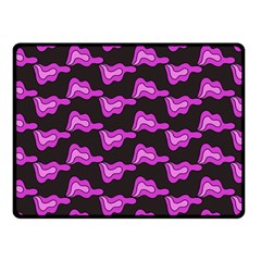 Abstract Waves Fleece Blanket (small) by SychEva