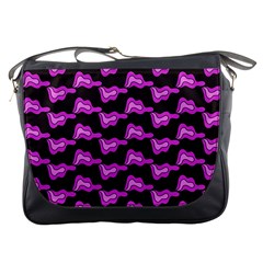 Abstract Waves Messenger Bag by SychEva