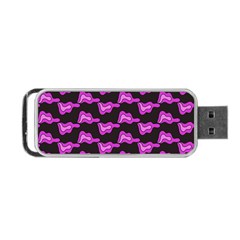 Abstract Waves Portable Usb Flash (two Sides) by SychEva