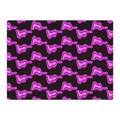 Abstract Waves Double Sided Flano Blanket (mini)  by SychEva