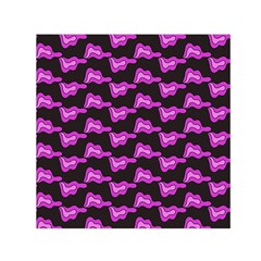 Abstract Waves Small Satin Scarf (square) by SychEva