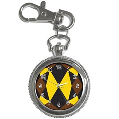 Abstract Pattern Geometric Backgrounds   Key Chain Watches by Eskimos