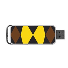 Abstract Pattern Geometric Backgrounds   Portable Usb Flash (two Sides) by Eskimos