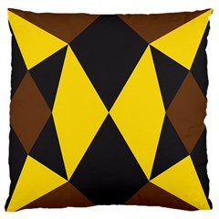 Abstract Pattern Geometric Backgrounds   Standard Flano Cushion Case (one Side) by Eskimos