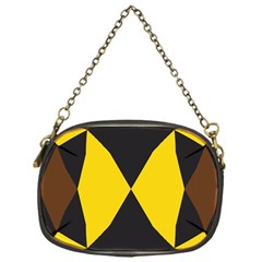 Abstract Pattern Geometric Backgrounds   Chain Purse (one Side) by Eskimos