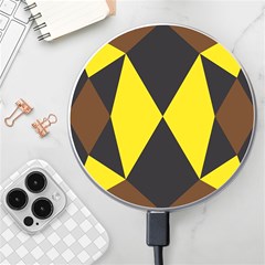 Abstract Pattern Geometric Backgrounds   Wireless Charger by Eskimos