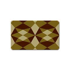 Abstract Pattern Geometric Backgrounds   Magnet (name Card) by Eskimos