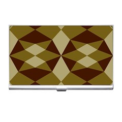 Abstract Pattern Geometric Backgrounds   Business Card Holder by Eskimos