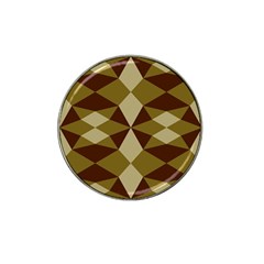 Abstract Pattern Geometric Backgrounds   Hat Clip Ball Marker (10 Pack)