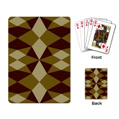 Abstract Pattern Geometric Backgrounds   Playing Cards Single Design (rectangle) by Eskimos