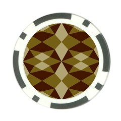 Abstract Pattern Geometric Backgrounds   Poker Chip Card Guard by Eskimos