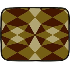 Abstract Pattern Geometric Backgrounds   Fleece Blanket (mini) by Eskimos