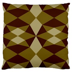 Abstract Pattern Geometric Backgrounds   Large Cushion Case (one Side) by Eskimos