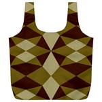 Abstract pattern geometric backgrounds   Full Print Recycle Bag (XL) Back