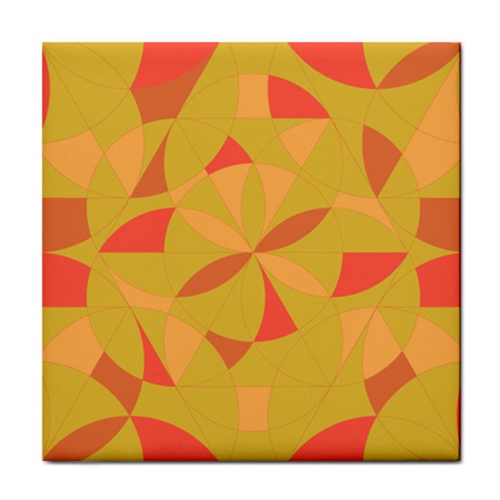 Abstract pattern geometric backgrounds   Tile Coaster