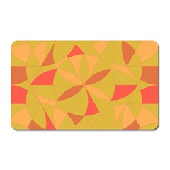 Abstract Pattern Geometric Backgrounds   Magnet (rectangular) by Eskimos