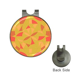 Abstract Pattern Geometric Backgrounds   Hat Clips With Golf Markers by Eskimos