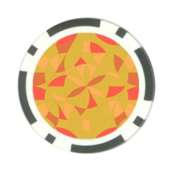 Abstract Pattern Geometric Backgrounds   Poker Chip Card Guard by Eskimos