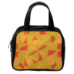 Abstract Pattern Geometric Backgrounds   Classic Handbag (one Side) by Eskimos