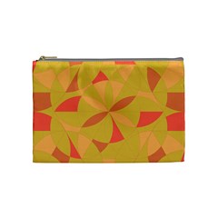 Abstract Pattern Geometric Backgrounds   Cosmetic Bag (medium) by Eskimos