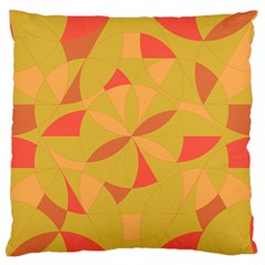 Abstract Pattern Geometric Backgrounds   Large Flano Cushion Case (two Sides) by Eskimos