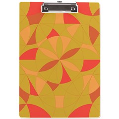 Abstract Pattern Geometric Backgrounds   A4 Clipboard by Eskimos