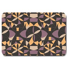 Abstract Pattern Geometric Backgrounds   Large Doormat  by Eskimos