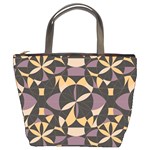 Abstract pattern geometric backgrounds   Bucket Bag Front