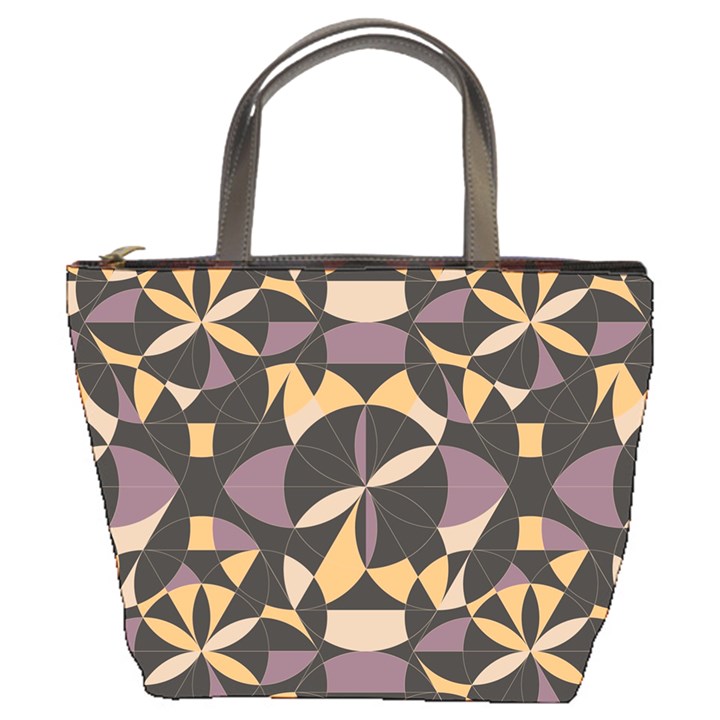 Abstract pattern geometric backgrounds   Bucket Bag