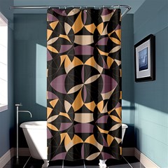 Abstract Pattern Geometric Backgrounds   Shower Curtain 36  X 72  (stall)  by Eskimos