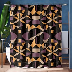 Abstract Pattern Geometric Backgrounds   Shower Curtain 60  X 72  (medium)  by Eskimos